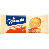 Ciastka Krakuski Deserowe, herbatniki z cukrem