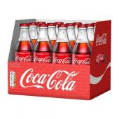 Coca Cola 0,33L, napój gazowany w butelce szklanej