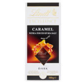 Czekolada Lindt Excellence Caramel with Sea Salt, gorzka z c...