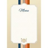 Dyplom ozdobny Menu A4, papier satynowany 170g