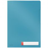Folder A4 z kieszonką na etykietę Leitz Cosy, niebieska 4708...