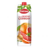 Fortuna Czerwony Grejpfrut 1L, owocowy nektar w kartonie