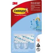 Haczyki Command 17092, transparentne, małe do 450g