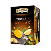 Herbata czarna Big-Active Cytryna & Mango, aromatyzowana, ek...