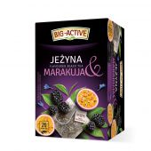 Herbata czarna Big-Active Jeżyna & Marakuja, z dodatkiem owo...