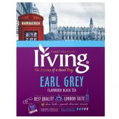Herbata czarna IRVING Earl Grey, aromatyzowana, torebki ze s...