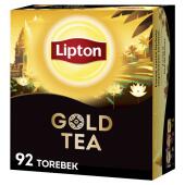 Herbata czarna Lipton Gold Tea, torebki ze sznureczkami
