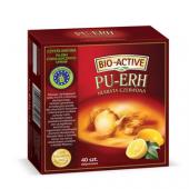 Herbata czerwona Big-Active Pu-Erh o smaku cytrynowym, aroma...