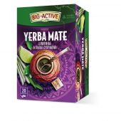 Herbata Yerbamate Big-Active Limonka i Trawa Cytrynowa, tore...