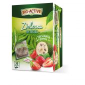Herbata zielona Big-Active Truskawka i Graviola, z dodatkiem...