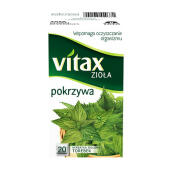 Herbata ziołowa Vitax Zioła Pokrzywa, torebki bez sznureczkó...