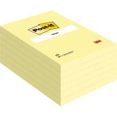 Karteczki samoprzylepne Post-it 102 x 152 mm, żółte bloczki