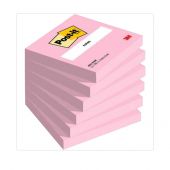 Karteczki samoprzylepne Post-it 76 x 76 mm, różowe bloczki