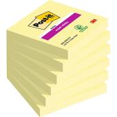 Karteczki samoprzylepne Post-it Super Sticky 76 x 76 mm, żół...