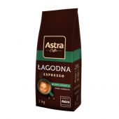 Kawa Astra Łagodna Espresso 100% Arabica, ziarnista