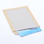 Koperty kartonowe B4 Board Pack, usztywniany tył 450g, samop...