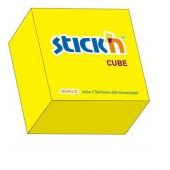 Kostka karteczek samoprzylepnych Stick'n 76 x 76 mm, żółte n...