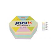 Kostka karteczek samoprzylepnych Stick'n Hexagon 61 x 70 mm,...