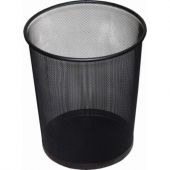 Kosz biurowy Dotts 12L, metalowy, ażurowy