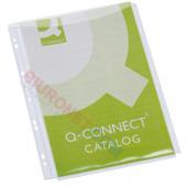 Koszulki poszerzane Q-Connect A4/180 mikronów, na katalogi, ...