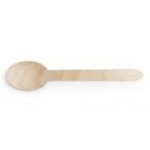 Łyżki drewniane Vegware VT-SP6, sztućce jednorazowe, biodegr...