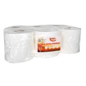 Papier toaletowy Puffo Premium 270065, biały papier makulatu...