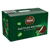 Pastylka miętowa w czekoladzie Wawel, czekoladki nadziewane,...