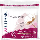 Patyczki higieniczne Cleanic Pure Effect, w folii