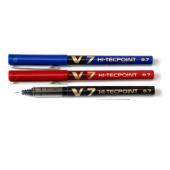 Pióro kulkowe Pilot V7 Hi-Tecpoint 0,7mm, z płynnym tuszem