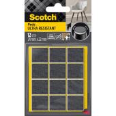 Podkładki filcowe Scotch Ultra Resistant 24 x 22 mm, samoprz...