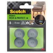 Podkładki ochronno-ślizgowe Scotch Move & Protect, okrągłe 1...