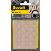 Podkładki wełniane Scotch Extra Soft 24 x 22 mm, samoprzylep...
