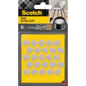 Podkładki wełniane Scotch Extra Soft, okrągłe 13 mm, samoprz...