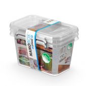 Pojemniki do przechowywania Orplast Nanobox Antybakteryjny, ...