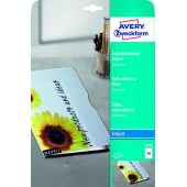 Przezroczyste folie samoprzylepne Avery Zweckform A4, do dru...
