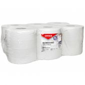 Ręczniki w rolce Office Products Maxi, biały papier makulatu...