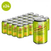 Schweppes Lemon 0,33L, napój gazowany o smaku cytrynowym
