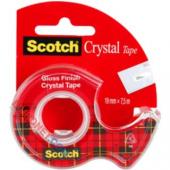 Taśma samoprzylepna Scotch Crystal 19 mm x 7,5 m, krystalicz...