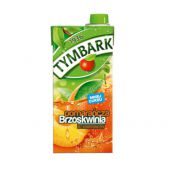 Tymbark Pomarańcza Brzoskwinia 1L, owocowy napój w kartonie