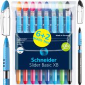 Zestaw długopisów Schneider Slider Basic ze skuwką w etui
