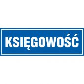Znak informacyjny tabliczka napis TDC, Księgowość