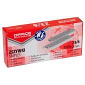 Zszywki galwanizowane Office Products, opakowanie 1000 sztuk
